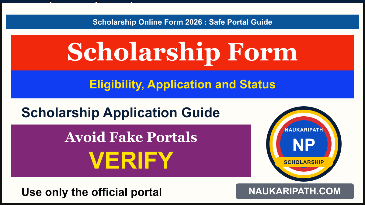 Scholarship Online Form और Status Check — NaukriPath thumbnail