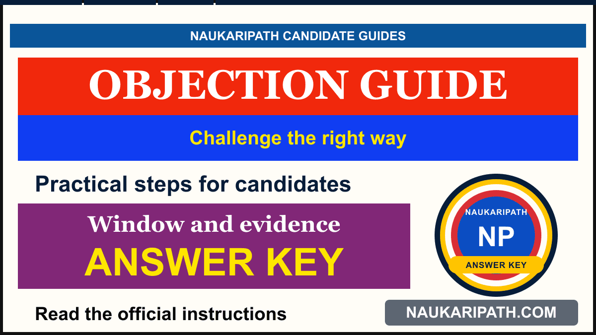 Answer Key Objection Guide — NaukariPath thumbnail