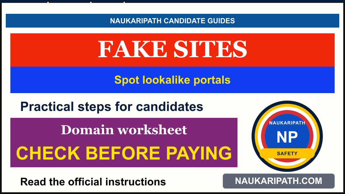Fake Government Website Check — NaukariPath thumbnail