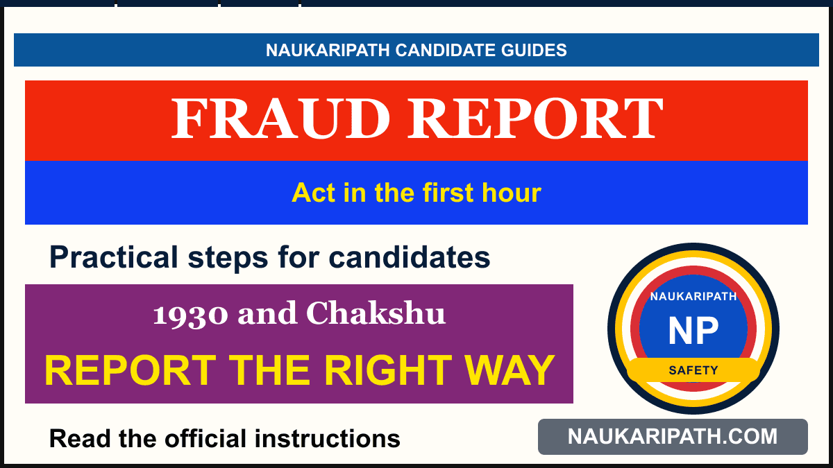 Report Fraud Call and WhatsApp Scam — NaukariPath thumbnail